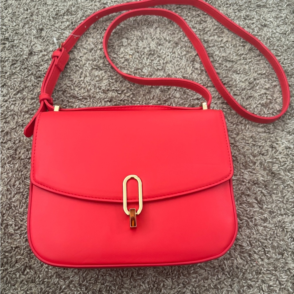 a new day Red Crossbody Bag